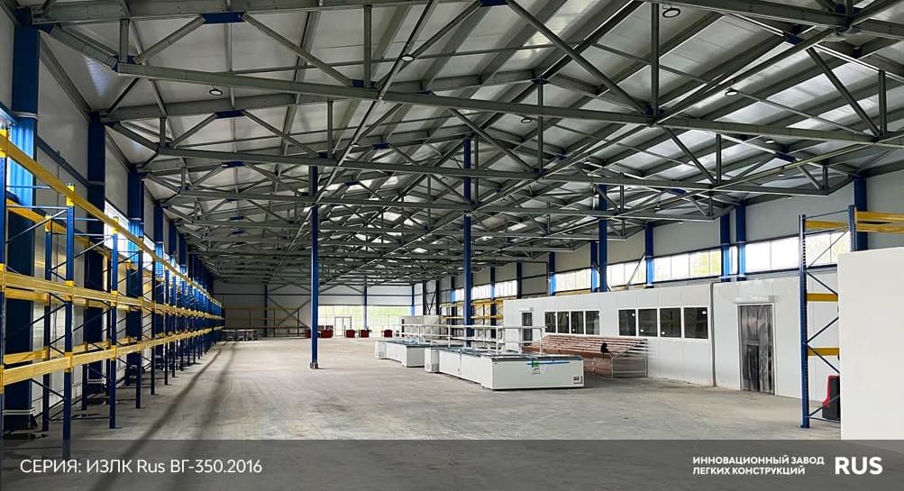 Быстровозводимое здание торгового назначения
